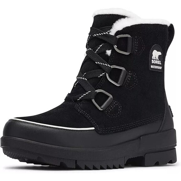 Sorel Women's Tivoli IV Waterproof Winter Leather Boot Black - NEW - Pick Size - Picture 1 of 5